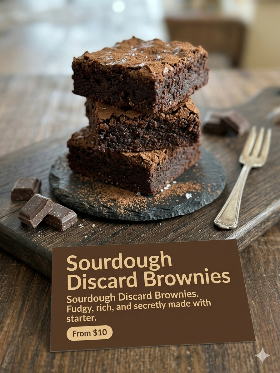 Sourdough Discard Brownies